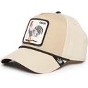 buet-beige-snapback-kasket-med-hane-cock-rooster-100-the-farm-all-over-canvas-fra-goorin-bros