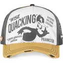 cappellino-trucker-bianco-nero-e-giallo-daffy-duck-loo8-duc1-looney-tunes-di-capslab