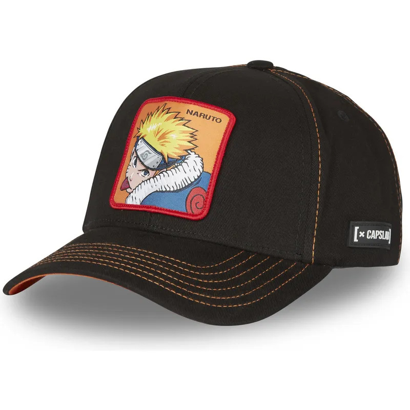 cappellino-curvo-nero-snapback-naruto-uzumaki-fox1-naruto-di-capslab