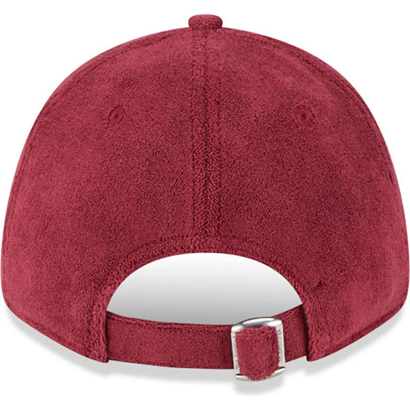 cappelli-curva-rosso-cinghia-regolabile-9forty-towelling-dei-new-york-yankees-mlb-di-new-era cappelli-curva-rosso-cinghia-regolabile-9forty-towelling-dei-new-york-yankees-mlb-di-new-era