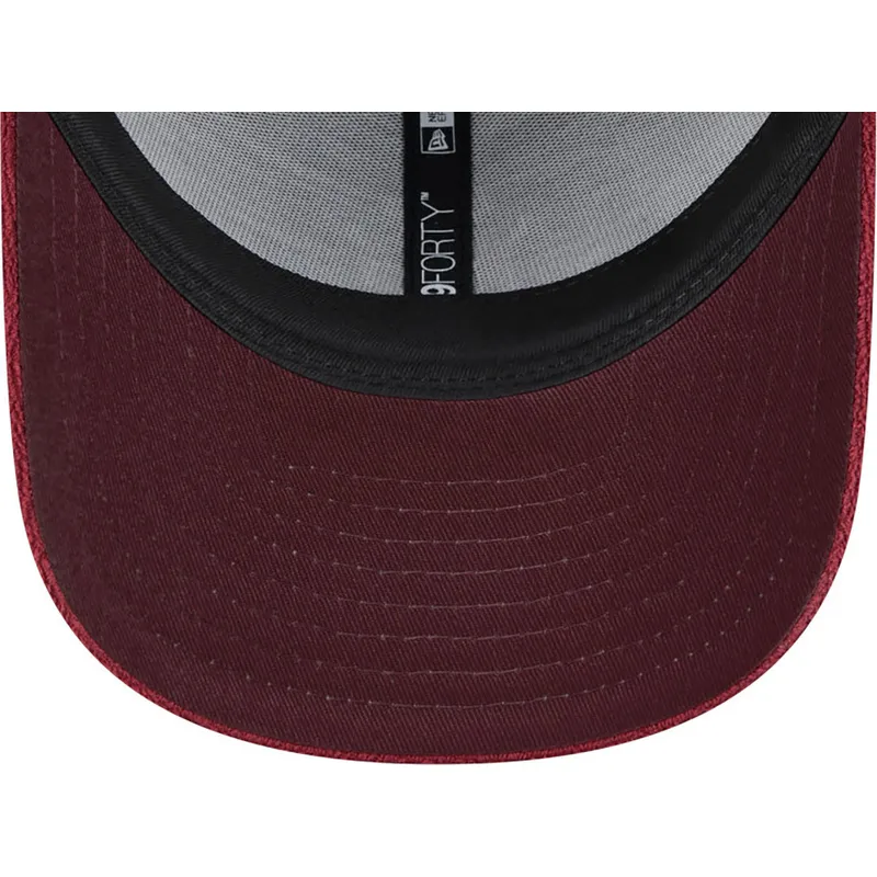 cappelli-curva-rosso-cinghia-regolabile-9forty-towelling-dei-new-york-yankees-mlb-di-new-era cappelli-curva-rosso-cinghia-regolabile-9forty-towelling-dei-new-york-yankees-mlb-di-new-era