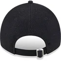 schwarze-verstellbare-9twenty-herringbone-curved-cap-der-new-york-yankees-mlb-von-new-era