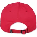 gorra-curva-roja-ajustable-brushed-twill-truefit-20-de-djinns