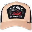 gorra-trucker-beige-y-negra-do-nothing-club-hft-dnc-sloth-de-djinns