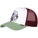 gorra-trucker-hvid-rod-og-gron-lazy-mermaid-hft-fra-djinns