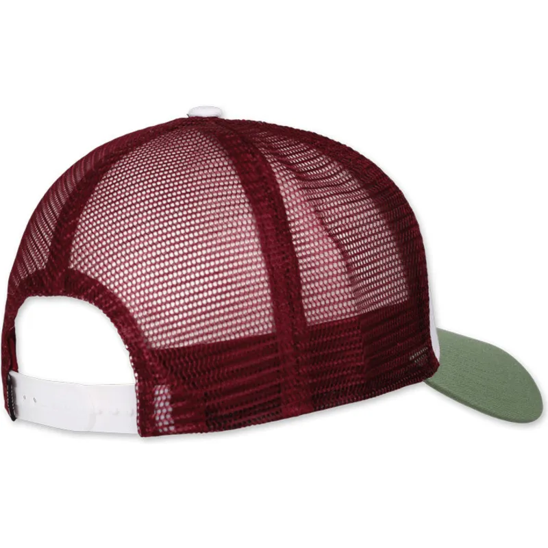 hvid-rod-og-gron-lazy-mermaid-hft-truckerkasket-fra-djinns