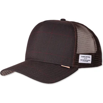 Trucker-Cap braun HFT Glencheck von Djinns