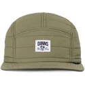 casquette-plate-verte-ajustable-puffy-nylon-djinns