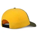 cappellino-snapback-verde-e-giallo-con-visiera-curva-hft-puffy-nylon-di-djinns