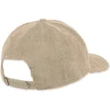 cappellino-beige-snapback-con-visiera-curva-mountains-truefit-cord-di-djinns