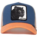 cappello-trucker-blu-e-arancione-pantera-the-panther-the-farm-di-goorin-bros