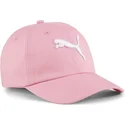gorra-curva-rosa-ajustable-para-nino-essentials-cat-logo-de-puma