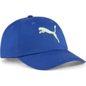 cappellino-curvo-blu-regolabile-per-bambino-essentials-cat-logo-di-puma