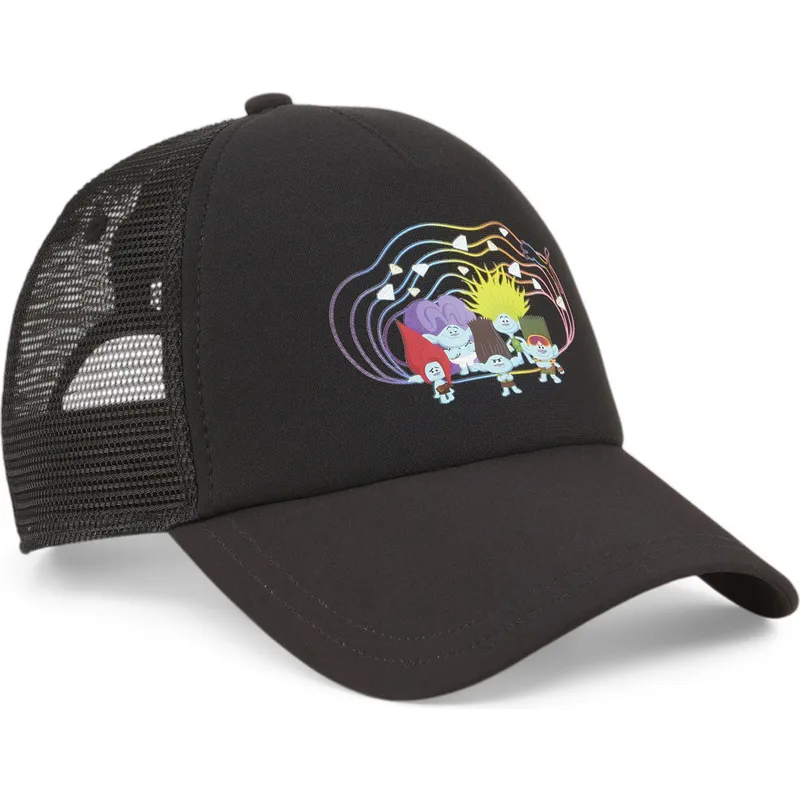 mutzen-gebogen-schwarz-snapback-fur-kinder-der-trolls-von-puma