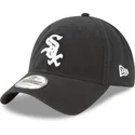 chicago-white-sox-mlb-new-era-9twenty-core-classic-svart-justerbar-bojd-keps