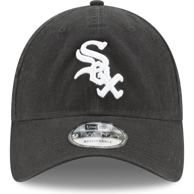 chicago-white-sox-mlb-new-era-9twenty-core-classic-justerbar-sort-buet-kasket