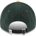 gron-och-gul-justerbar-kurvad-keps-9twenty-core-classic-fran-oakland-athletics-mlb-av-new-era