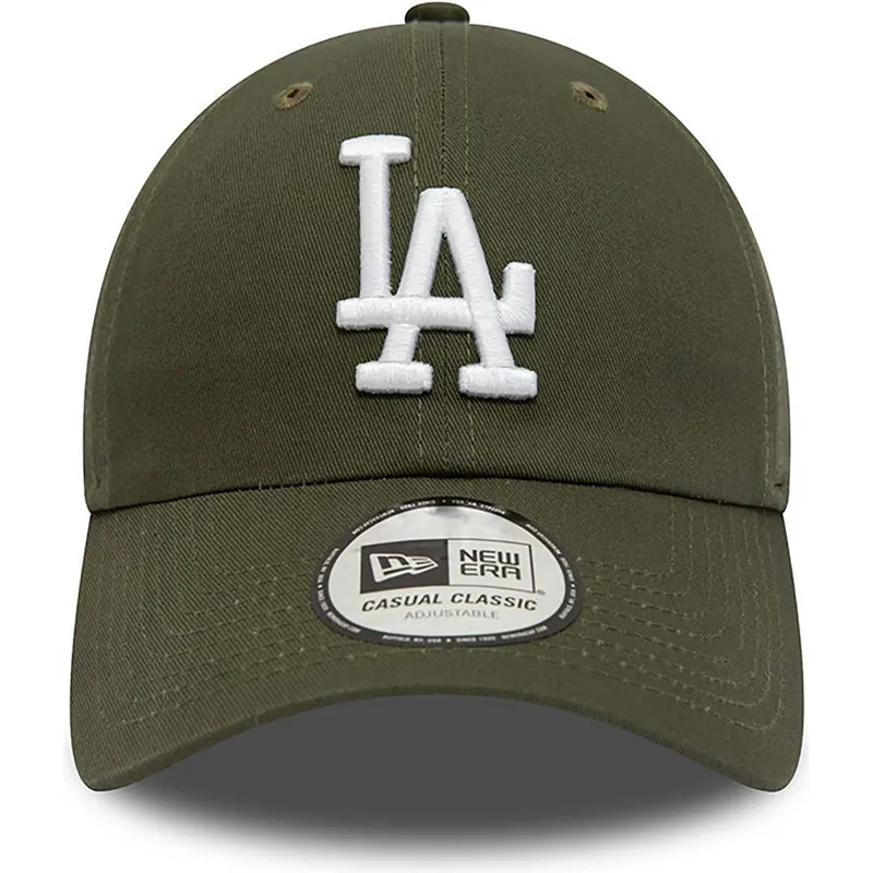 los-angeles-dodgers-mlb-new-era-9twenty-league-essential-justerbar-gron-buet-kasket