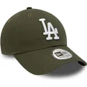 gron-justerbar-kurvet-kasket-9twenty-league-essential-fra-los-angeles-dodgers-mlb-fra-new-era
