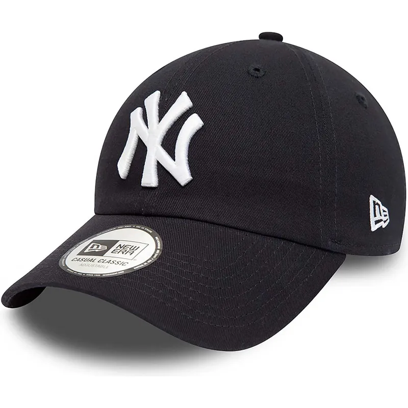 justerbar-morkebla-9twenty-league-essential-kasket-fra-new-york-yankees-mlb-fra-new-era