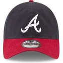 atlanta-braves-mlb-9twenty-core-classic-justerbar-marinbla-och-rod-bojd-keps-fran-new-era