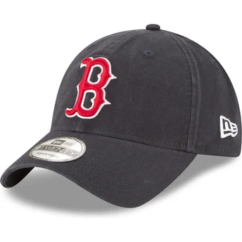 Regulowana granatowa czapka z daszkiem 9TWENTY Core Classic Boston Red Sox MLB od New Era