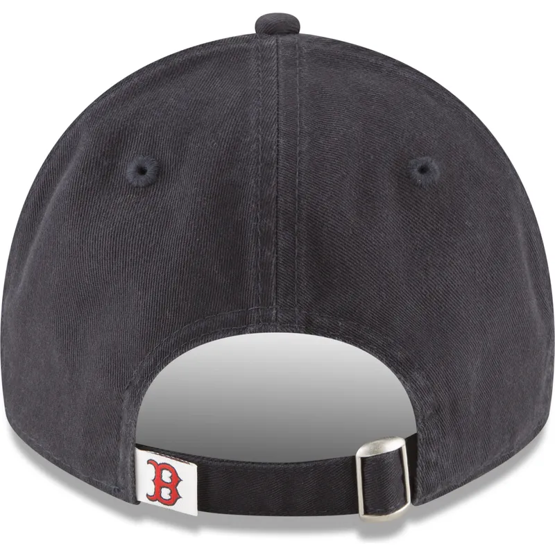 justerbar-morkebla-buet-kasket-9twenty-core-classic-boston-red-sox-mlb-fra-new-era