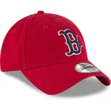 rod-justerbar-bojd-keps-med-marinbla-logotyp-9twenty-core-classic-boston-red-sox-mlb-fran-new-era