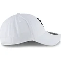 hvid-justerbar-buet-kasket-med-sort-logo-9twenty-core-classic-fra-chicago-white-sox-mlb-fra-new-era