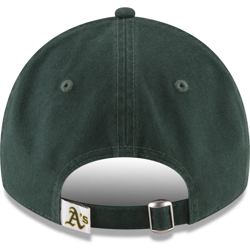 zielona-regulowana-czapka-z-daszkiem-9twenty-core-classic-oakland-athletics-mlb-od-new-era