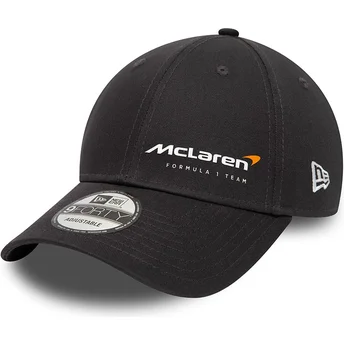 Szara czapka z zakrzywionym daszkiem snapback 9FORTY Flawless McLaren Racing Formula 1 New Era