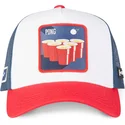 trucker-cap-weiss-blau-und-rot-beer-pong-be2-cocktails-von-capslab