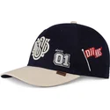 cappelli-curva-blu-marino-cinghia-regolabile-di-djinns