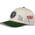 cappellino-curvo-beige-e-verde-regolabile-anniversary-truefit-di-djinns