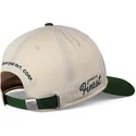 cappellino-curvo-beige-e-verde-regolabile-anniversary-truefit-di-djinns