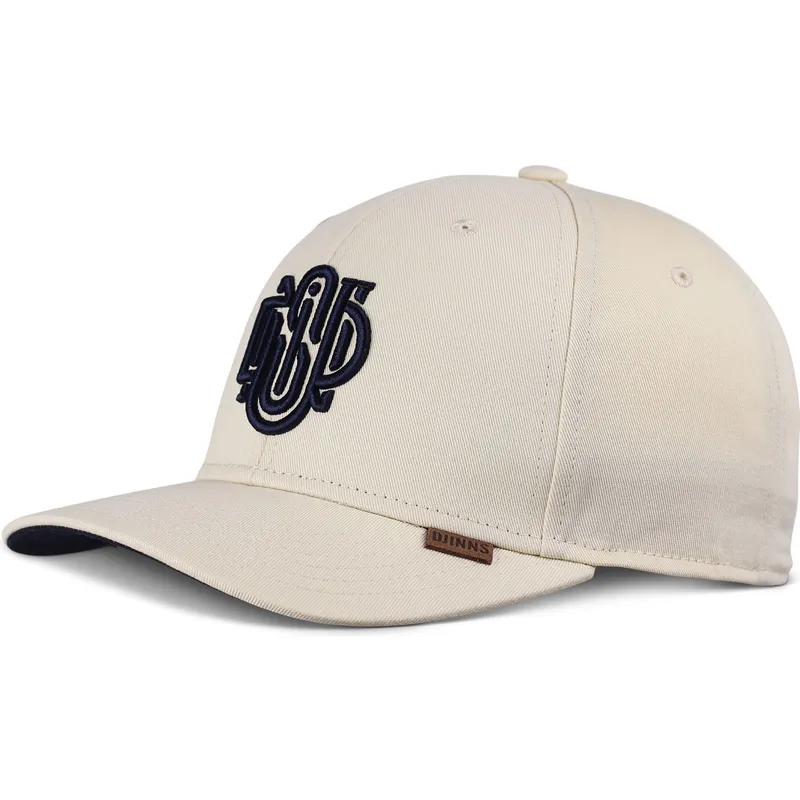 cappelli-curva-beige-cinghia-regolabile-di-djinns