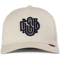 cappellino-curvo-beige-regolabile-anniversary-simple-truefit-di-djinns