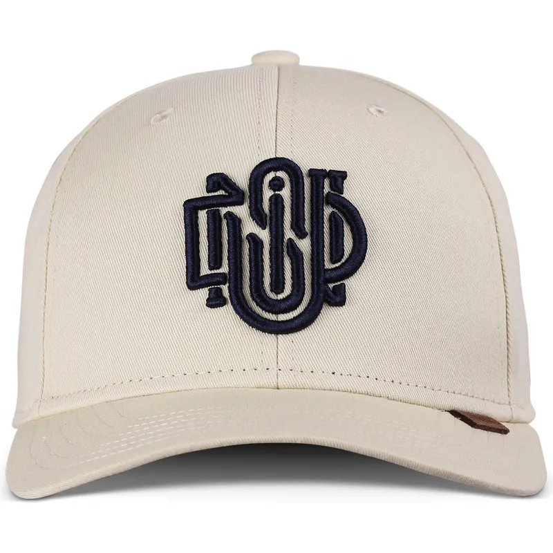 cappelli-curva-beige-cinghia-regolabile-di-djinns