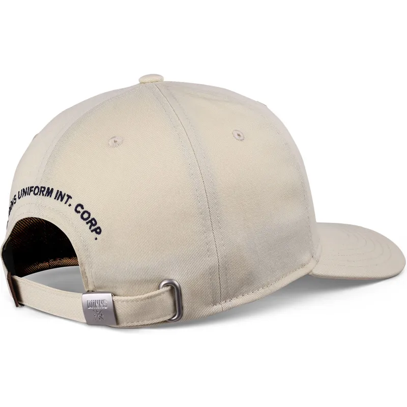 cappelli-curva-beige-cinghia-regolabile-di-djinns