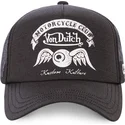 von-dutch-crew8-schwarze-trucker-kappe-fur-jungen