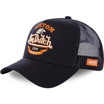 Cappello trucker nero per bambino EAG BLK di Von Dutch
