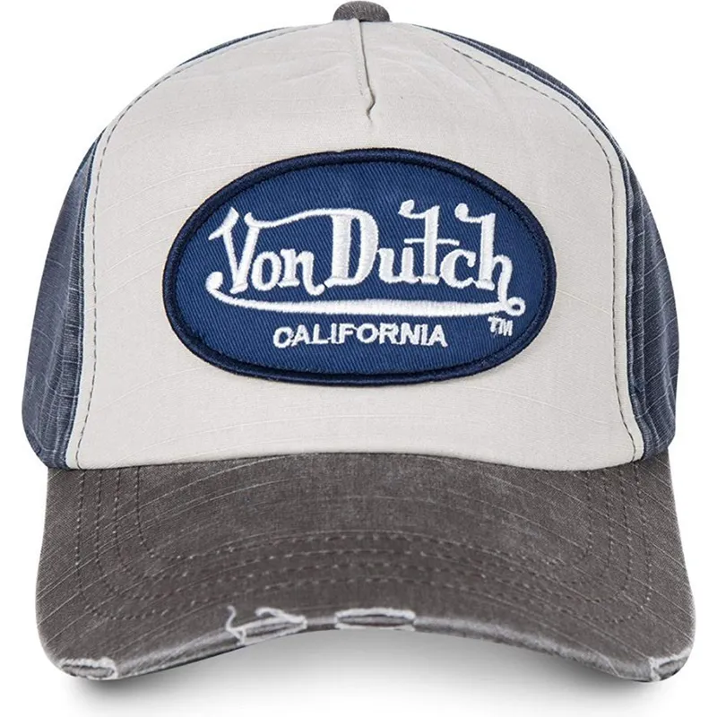 cappelli-curva-bianco-cinghia-regolabile-per-bambino-di-von-dutch