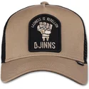 gorra-trucker-beige-og-sort-rebellion-hft-fra-djinns