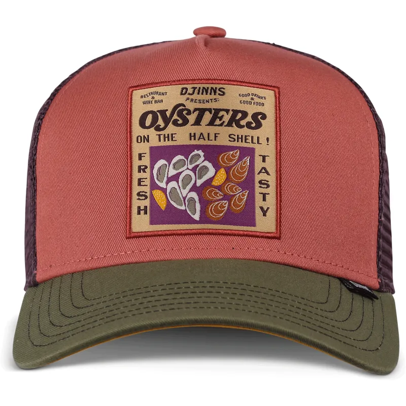 rod-og-gron-trucker-kasket-food-oysters-hft-fra-djinns