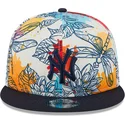cappellino-snapback-multicolore-9fifty-spring-dei-new-york-yankees-mlb-di-new-era