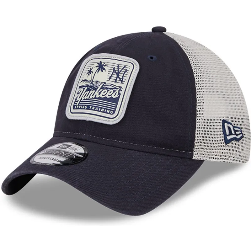 cappelli-curva-blu-marino-snapback-9twenty-stripe-dei-new-york-yankees-mlb-di-new-era