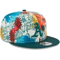 cappello-piatto-multicolore-snapback-9fifty-spring-degli-oakland-athletics-mlb-di-new-era