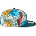 cappello-piatto-multicolore-snapback-9fifty-spring-degli-oakland-athletics-mlb-di-new-era