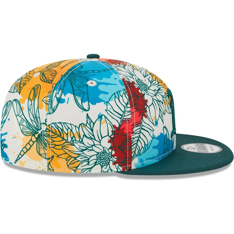 cappelli-piatta-multicolore-snapback-9fifty-spring-dei-oakland-athletics-mlb-di-new-era