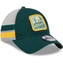 cappellino-trucker-verde-e-bianco-9twenty-stripe-degli-oakland-athletics-mlb-di-new-era